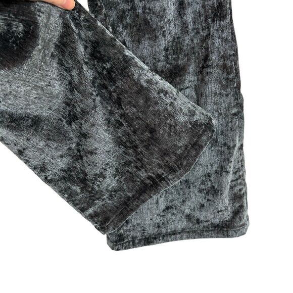 Altar'd State Creighton Teal Gray Corduroy Fitted Flare Pants Women's Large - Picture 5 of 8